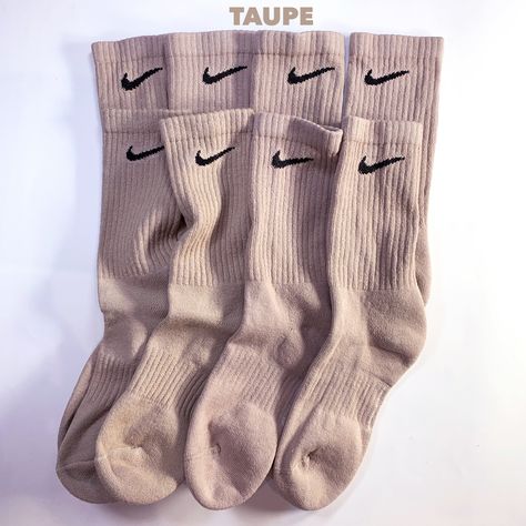 brown tie dye nike socks